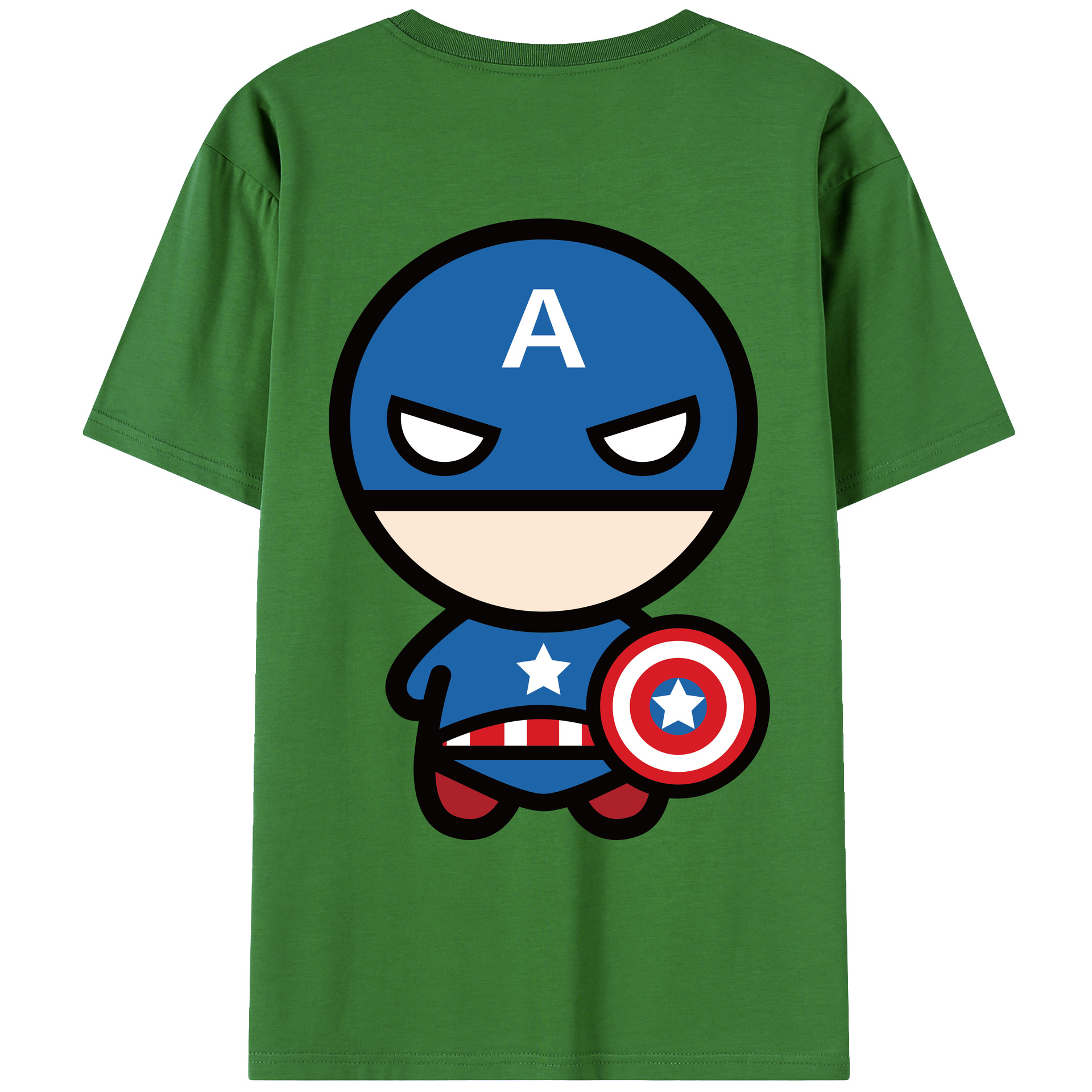 （画像用） アベンジャーズ The Avengers レディース半袖Tシャツ(バックプリント)